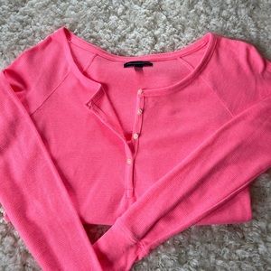 S pink American Eagle long sleeve